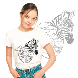 Read more about the article „Zebra und Nilpferde“ SVG Plotterdatei
