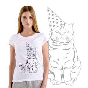 Read more about the article „Katze Geburtstagsparty“ SVG Plotterdatei