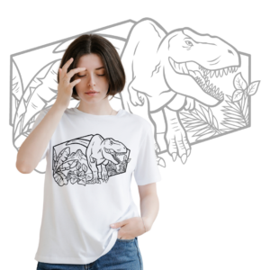 Read more about the article Furchteinflößendes Tyrannosaurus Rex | SVG