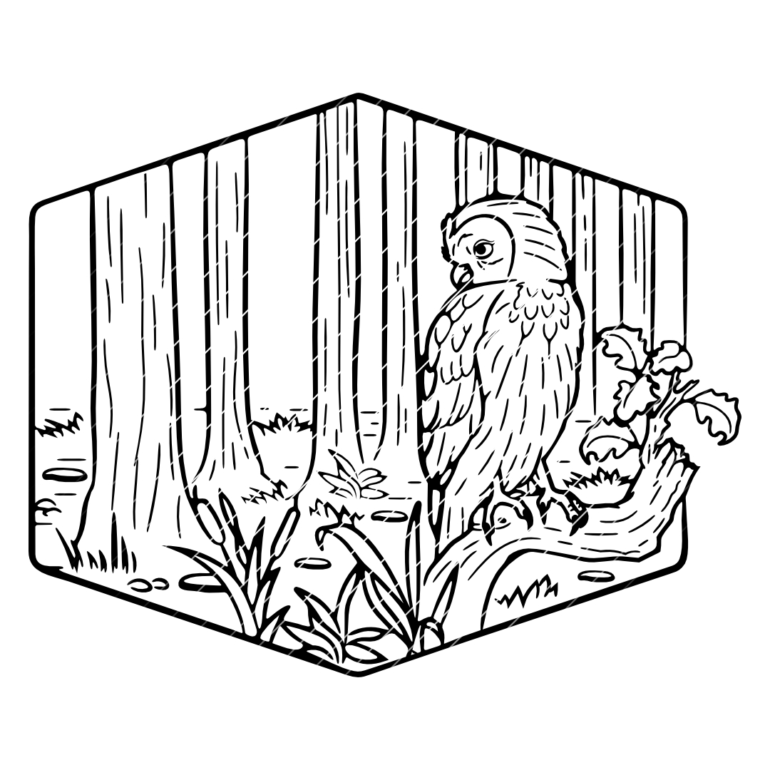 Eule – SVG | DXF | EPS | PNG | PDF