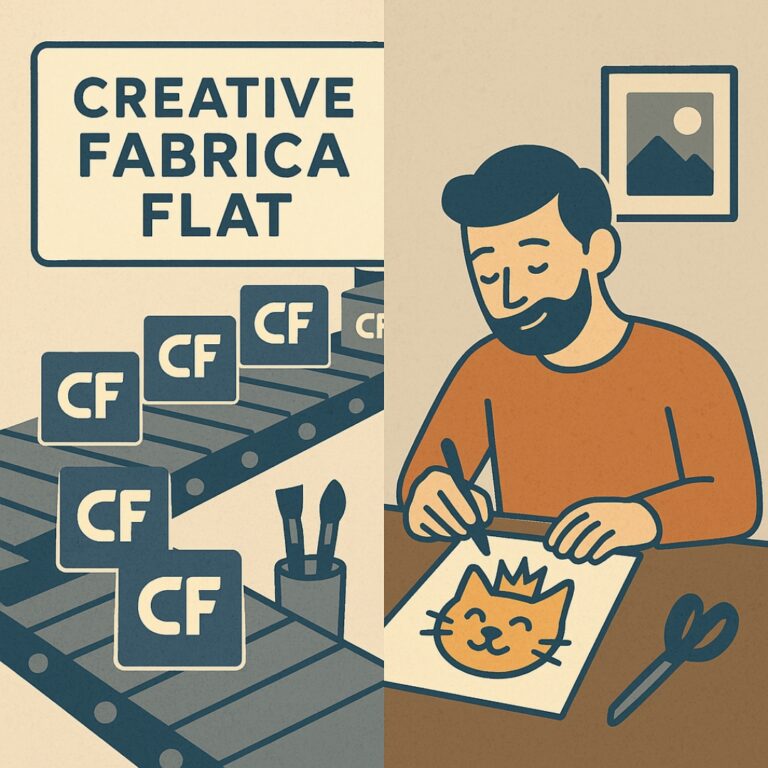 Kreativität ist keine Flatrate – mein Nein zu Creative Fabrica