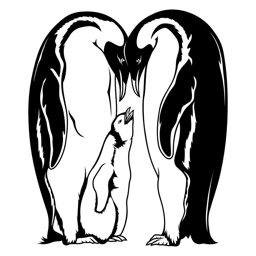 Pinguine #2 – SVG | DXF | EPS | PNG | PDF