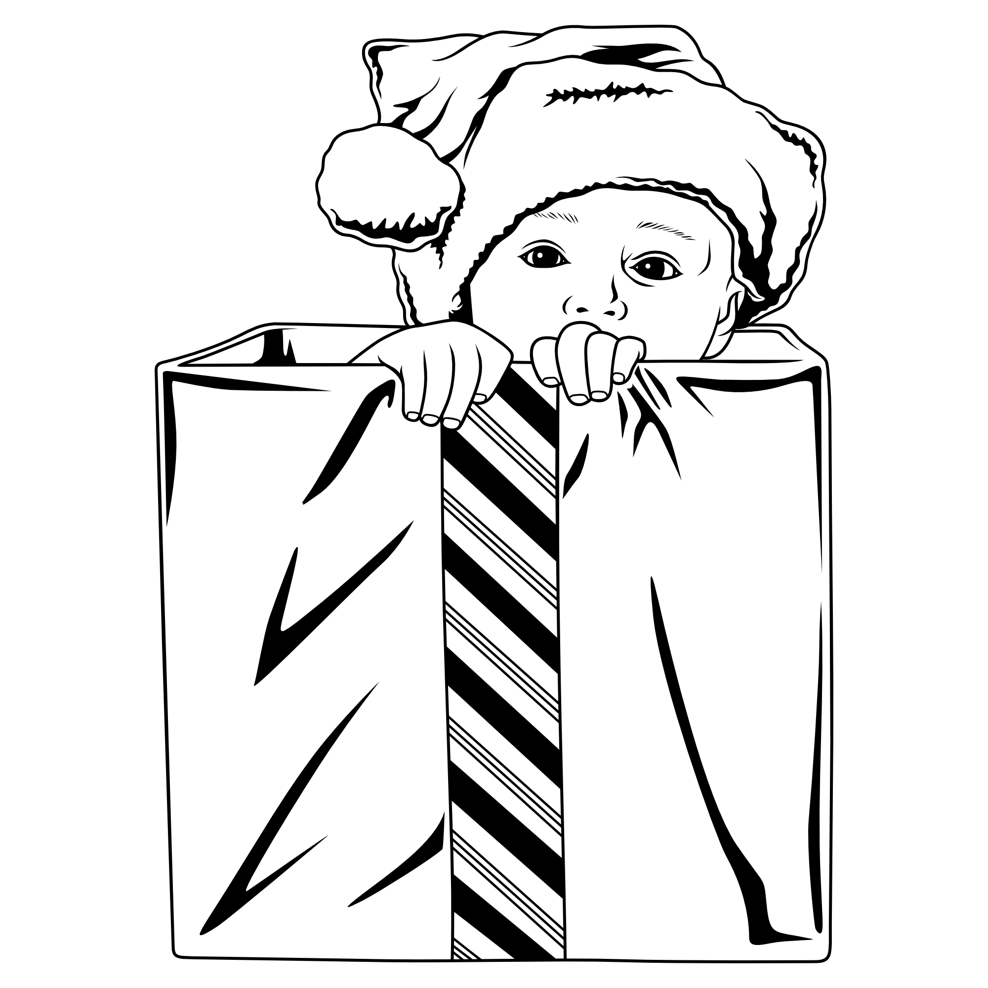 Baby Weihnachtsgeschenk – SVG | DXF | EPS | PNG | PDF
