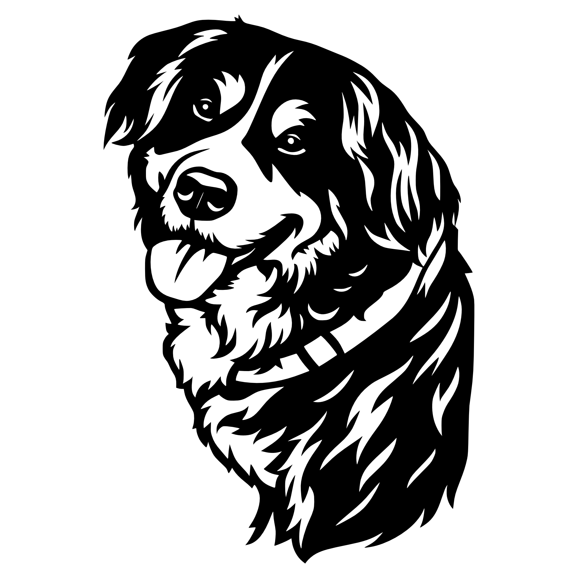 Berner Sennenhund – SVG | DXF | EPS | PNG | PDF