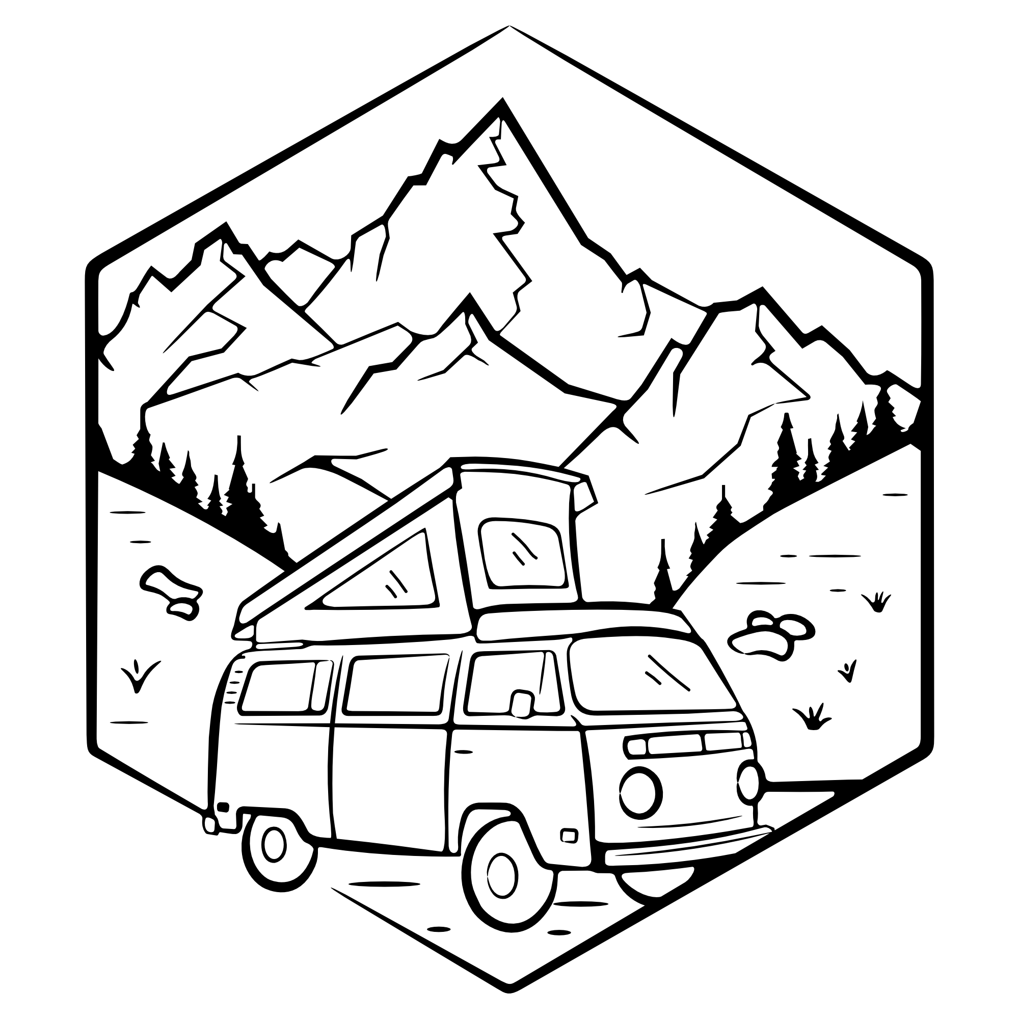 Camper #5 – SVG | DXF | EPS | PNG | PDF