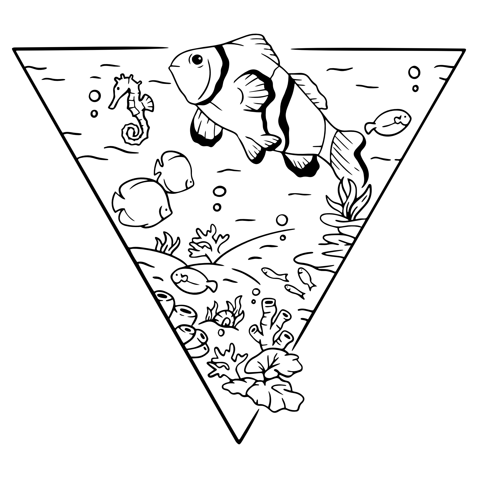 Clownfisch – SVG | DXF | EPS | PNG | PDF