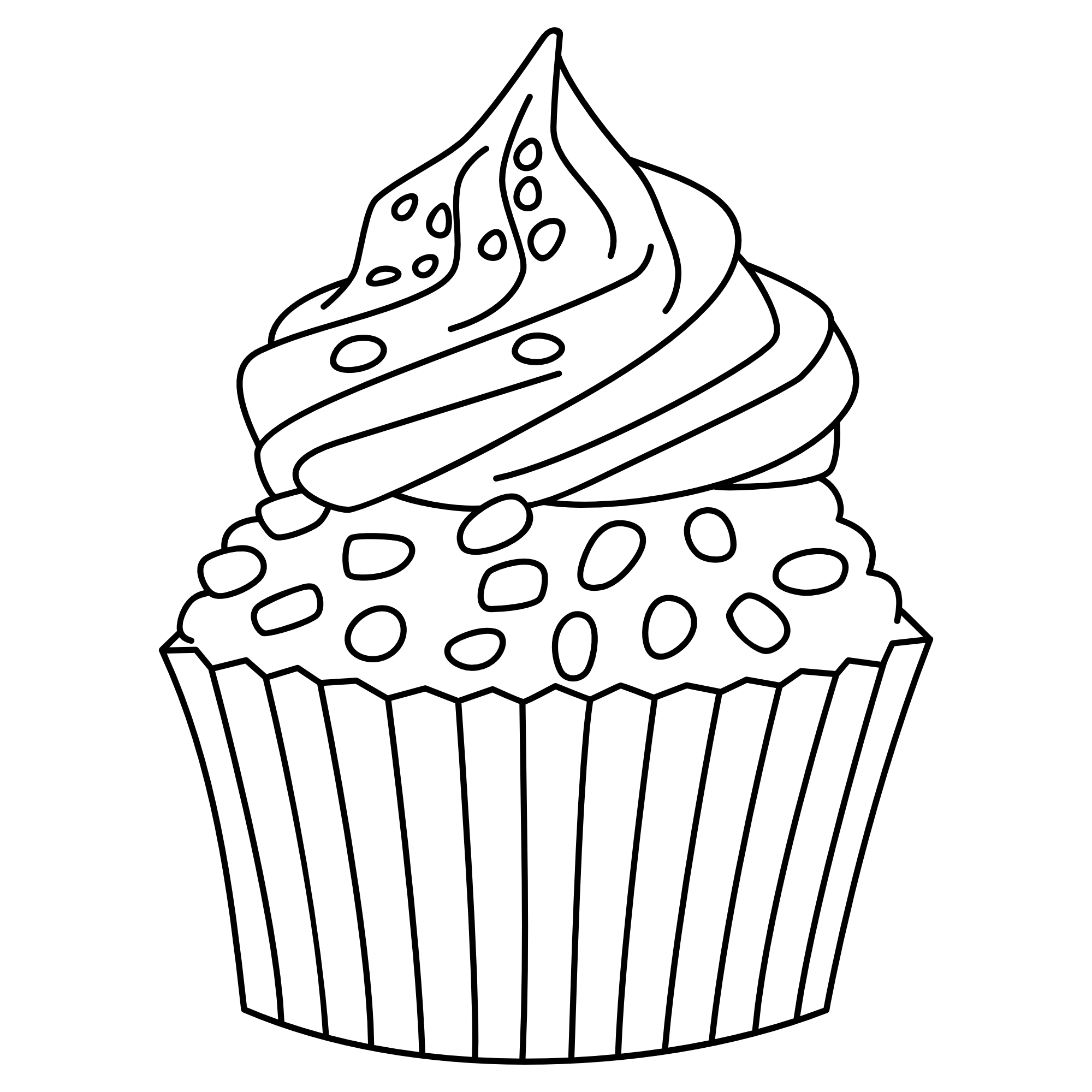 Cupcake #2 – SVG | DXF | EPS | PNG | PDF