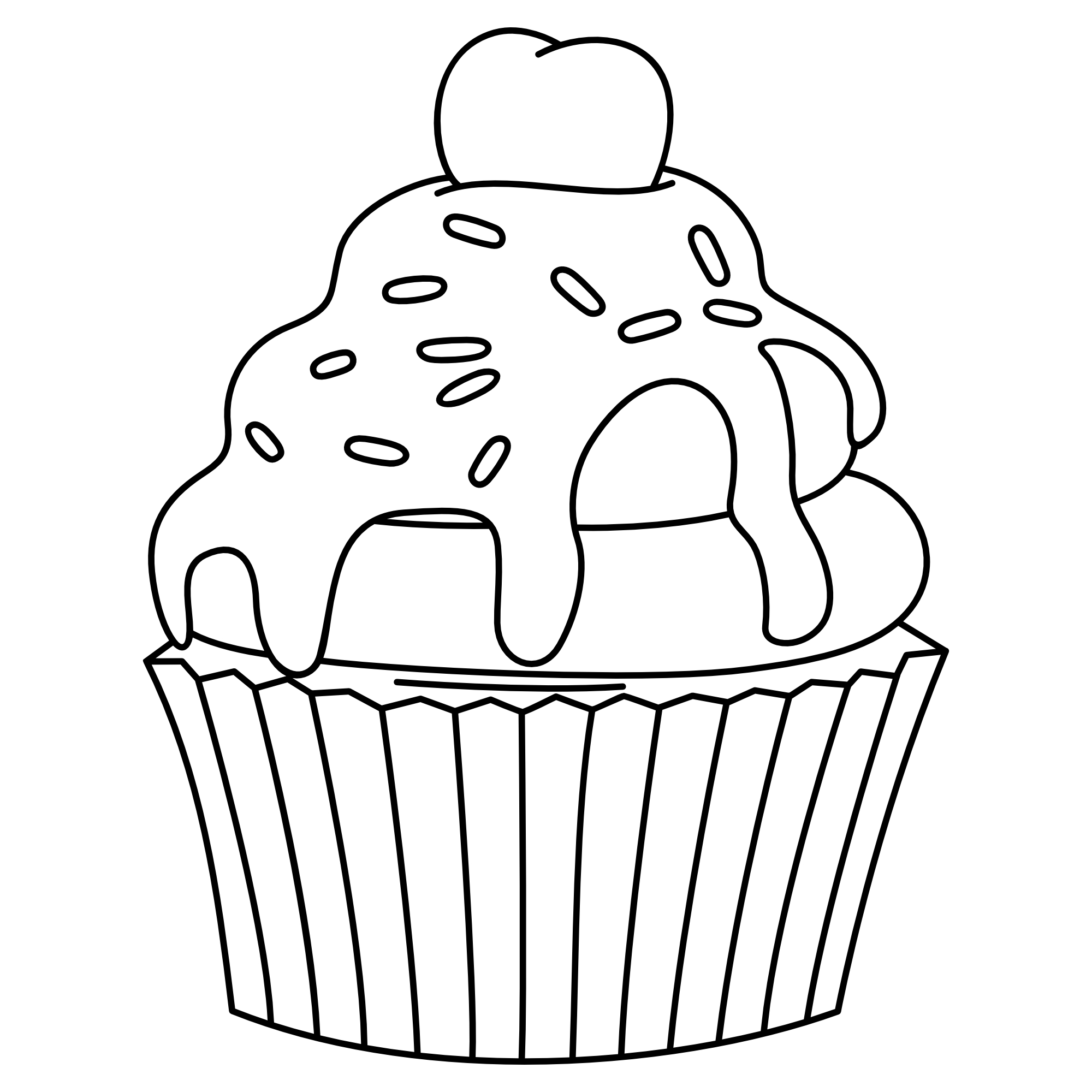 Cupcake #5 – SVG | DXF | EPS | PNG | PDF