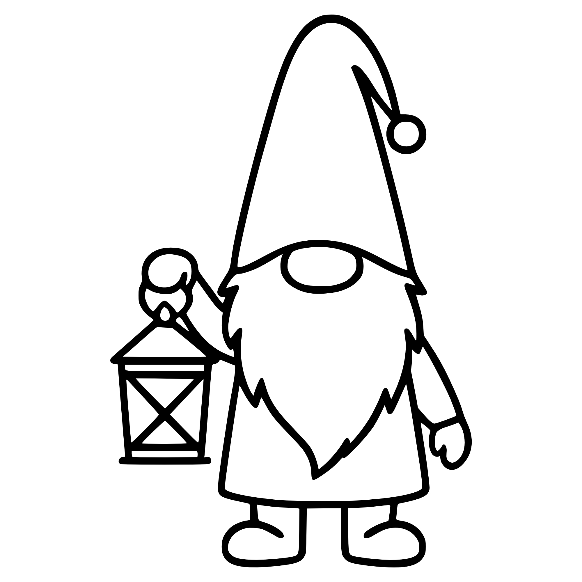 Wichtel Laterne – SVG | DXF | EPS | PNG | PDF