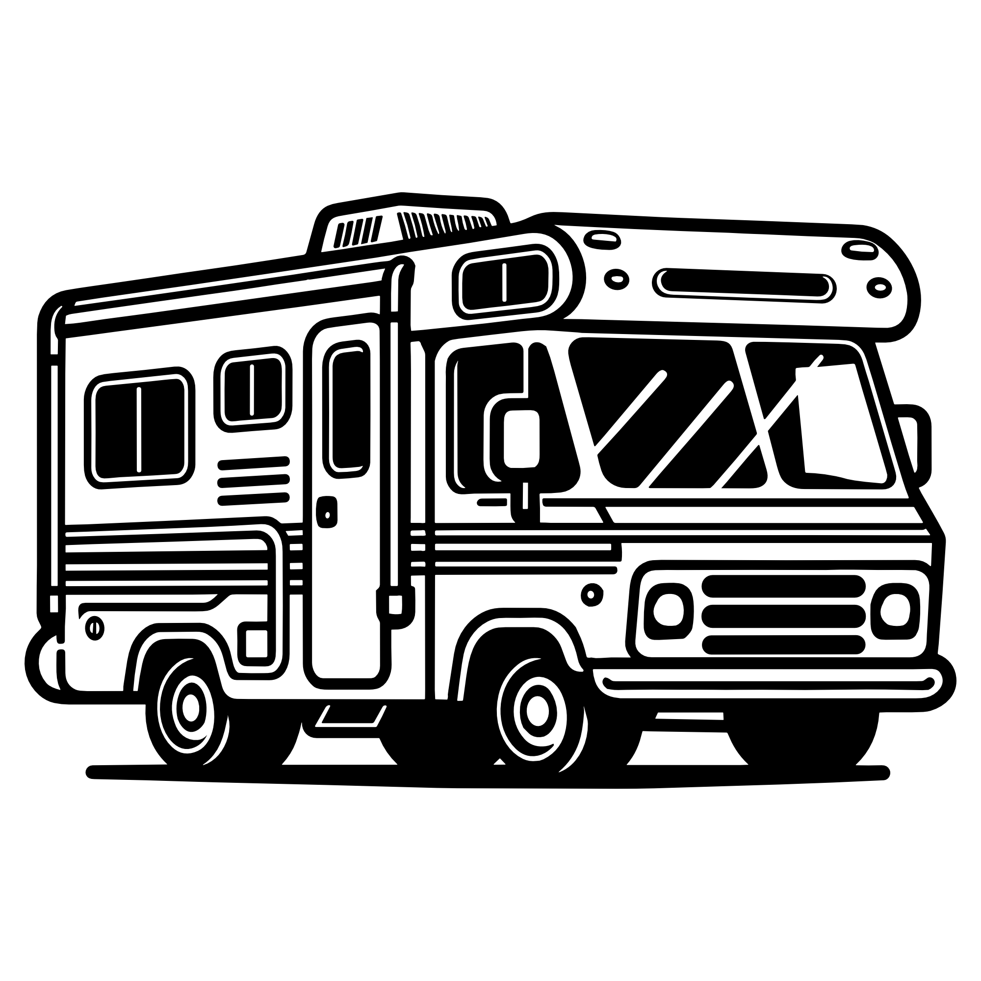 Wohnmobil – SVG | DXF | EPS | PNG | PDF