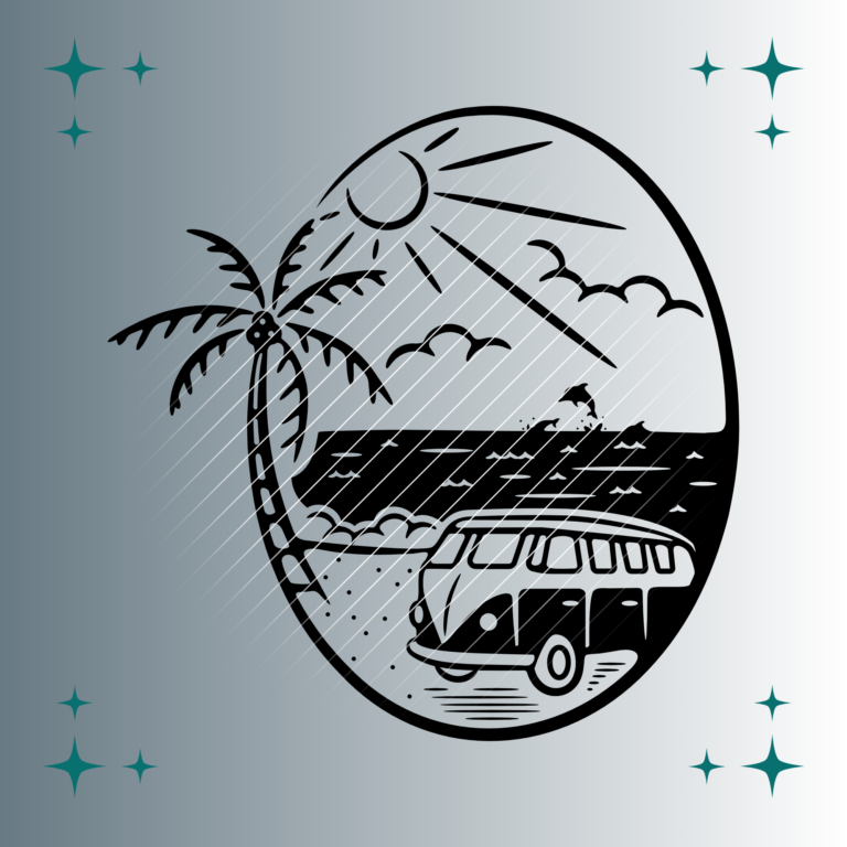 Camper | Plotterdatei | SVG & PNG