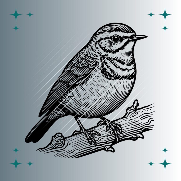 Alpenbraunelle | Plotterdatei | SVG & PNG