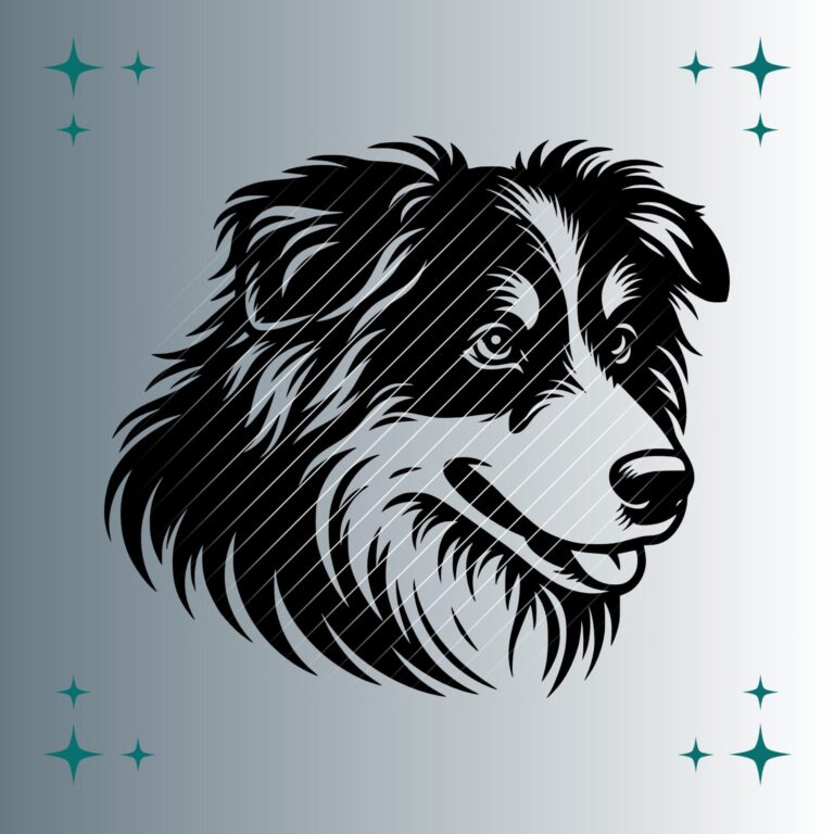 Australian Shepherd #4 | Plotterdatei | SVG & PNG