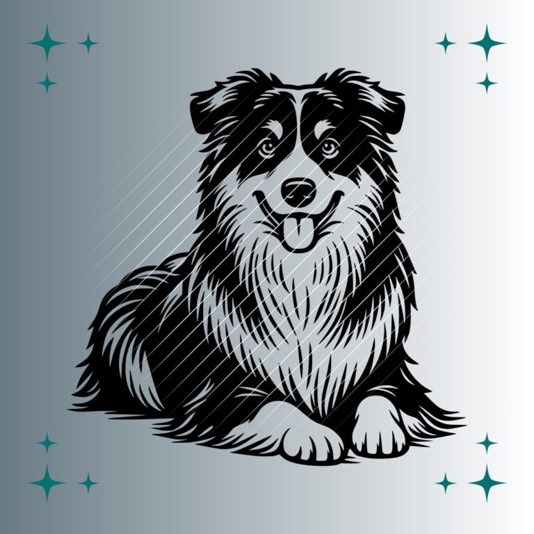 Australian Shepherd | Plotterdatei | SVG & PNG