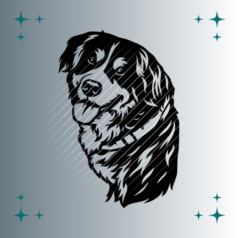 Berner Sennenhund | Plotterdatei | SVG & PNG