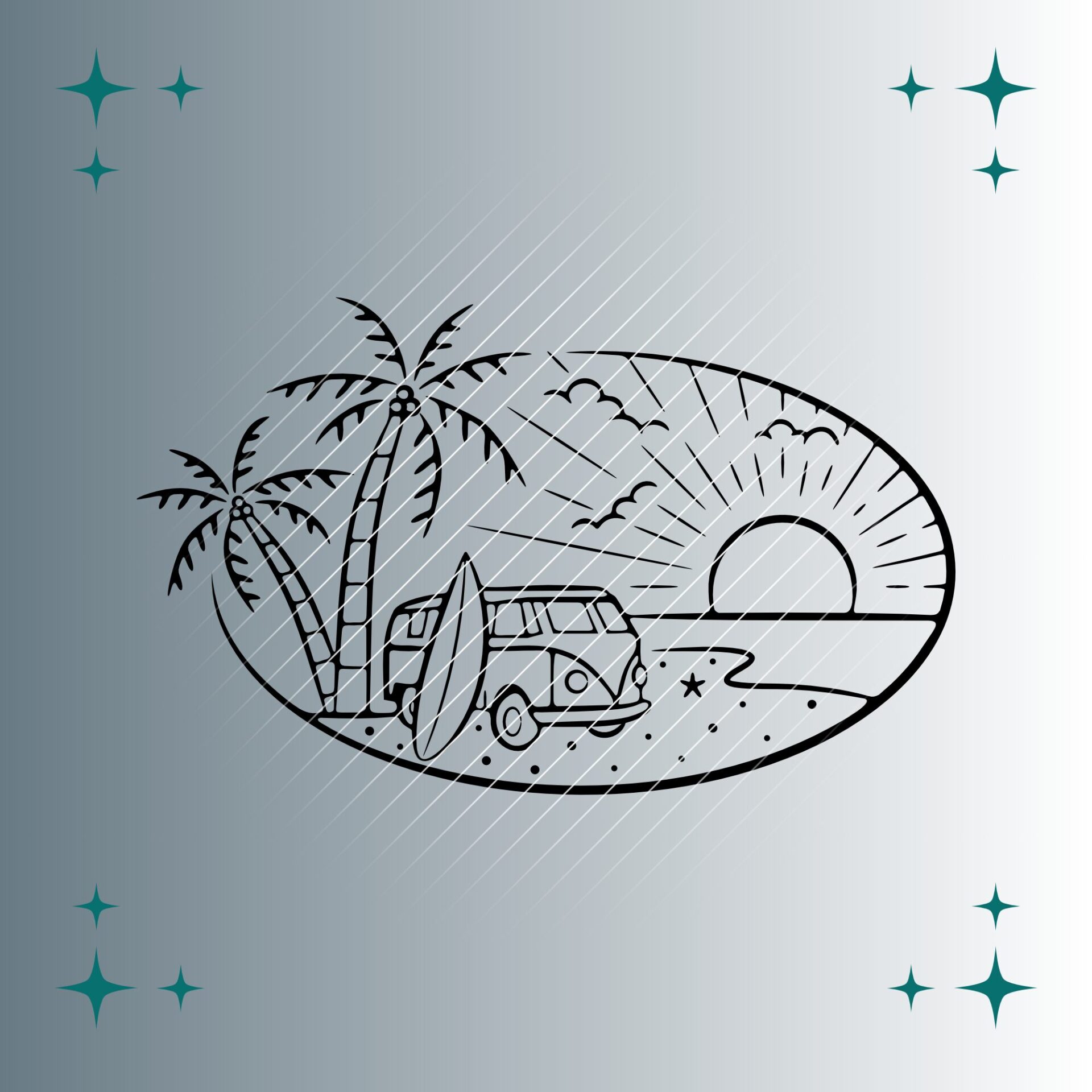 Camper #3 | Plotterdatei | SVG & PNG