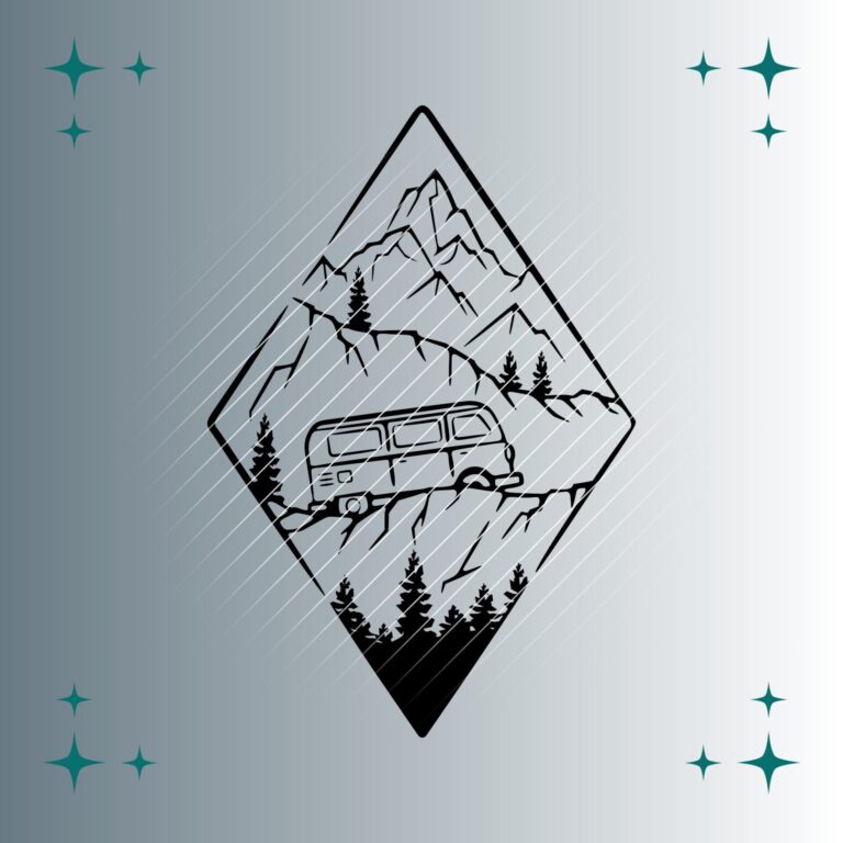 Camper #4 | Plotterdatei | SVG & PNG