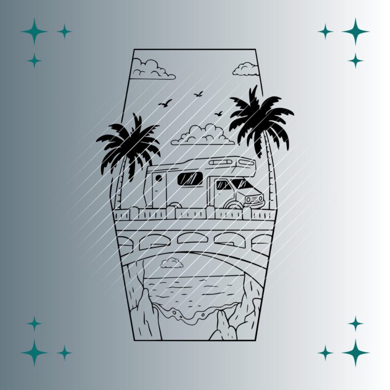 Camper #6 | Plotterdatei | SVG & PNG