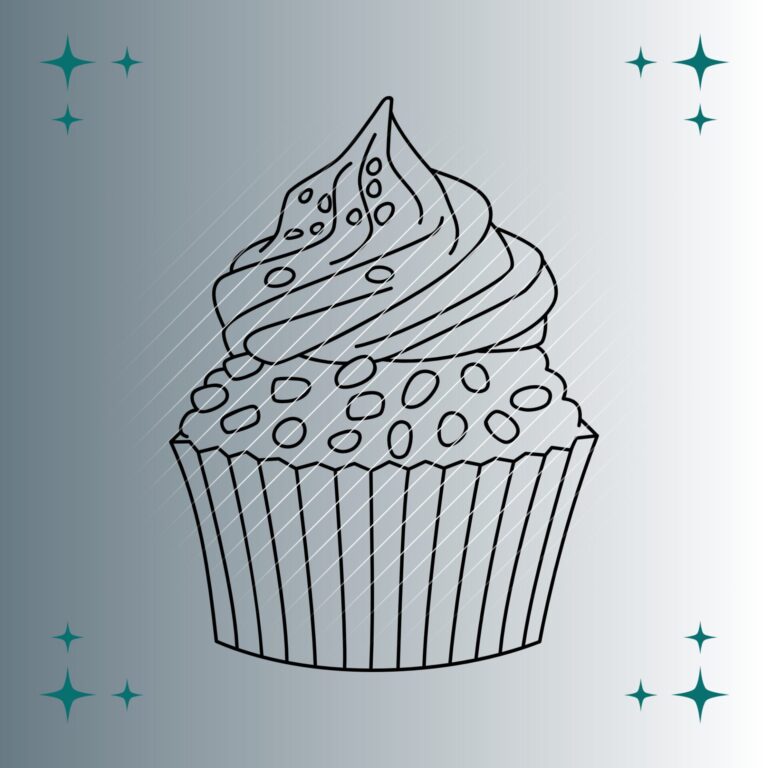 Cupcake #2 | Plotterdatei | SVG & PNG