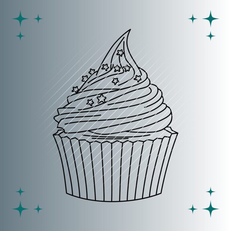 Cupcake #4 | Plotterdatei | SVG & PNG