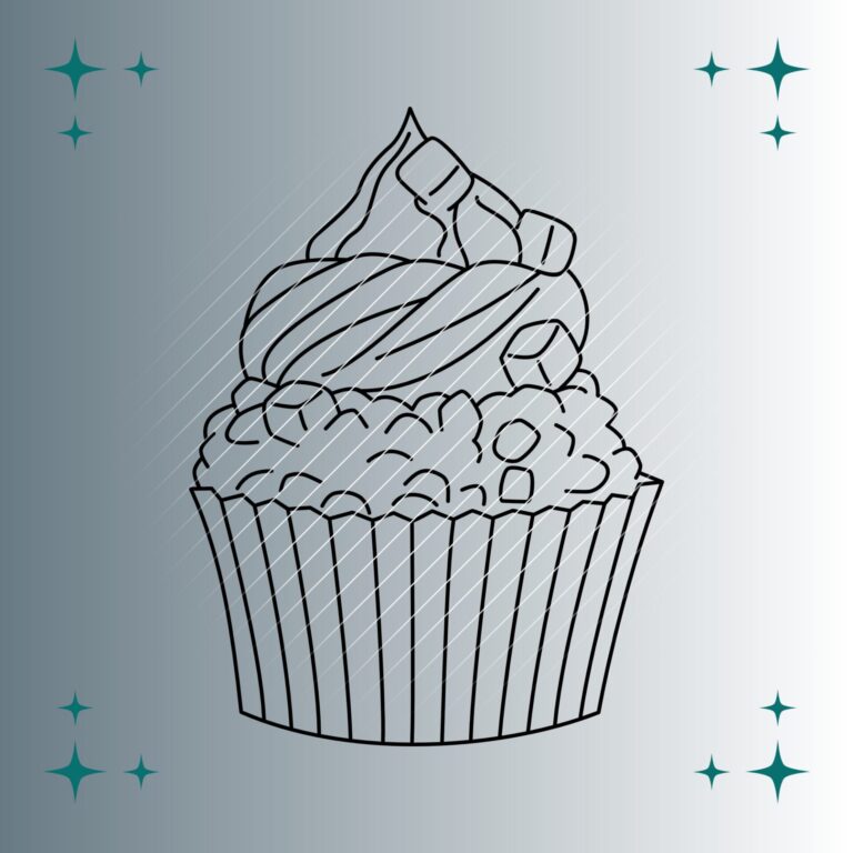 Cupcake #6 | Plotterdatei | SVG & PNG