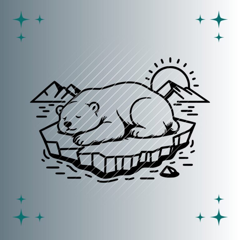 Eisbär #2 | Plotterdatei | SVG & PNG