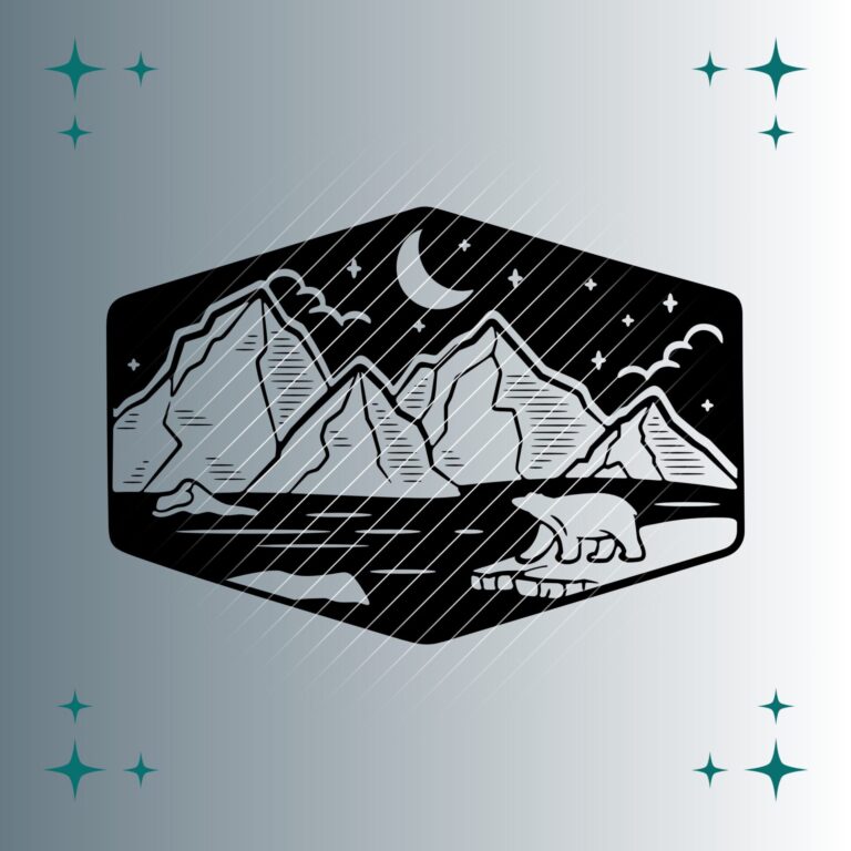 Eisbär | Plotterdatei | SVG & PNG