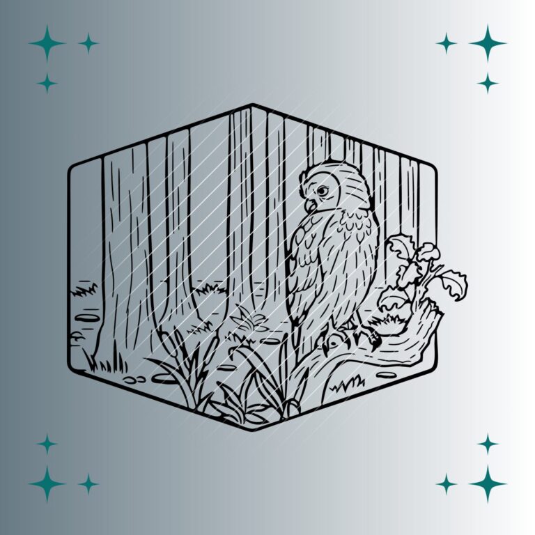 Eule | Plotterdatei | SVG & PNG