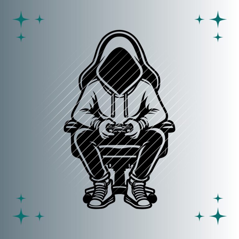 Gamer | Plotterdatei | SVG & PNG