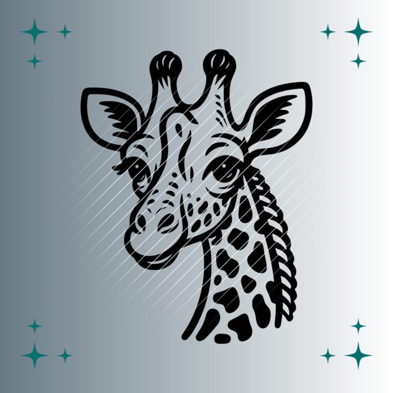 Giraffe #2 | Plotterdatei | SVG & PNG