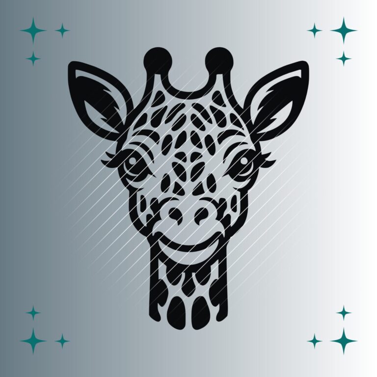 Giraffe #3 | Plotterdatei | SVG & PNG