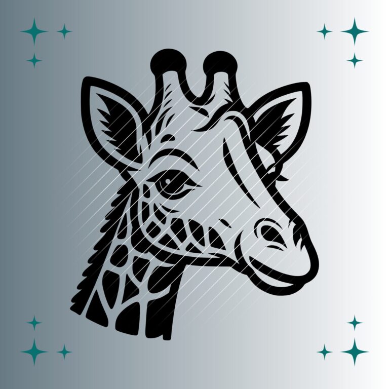 Giraffe #4 | Plotterdatei | SVG & PNG