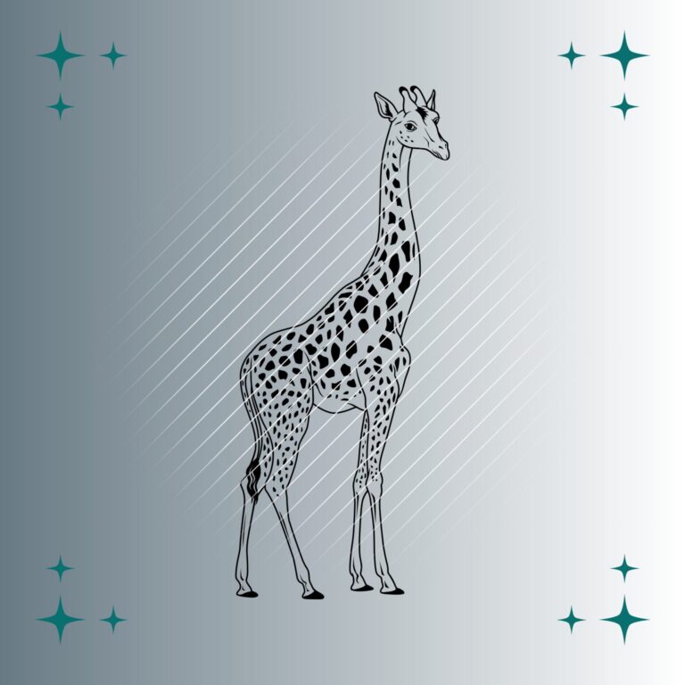 Giraffe | Plotterdatei | SVG & PNG