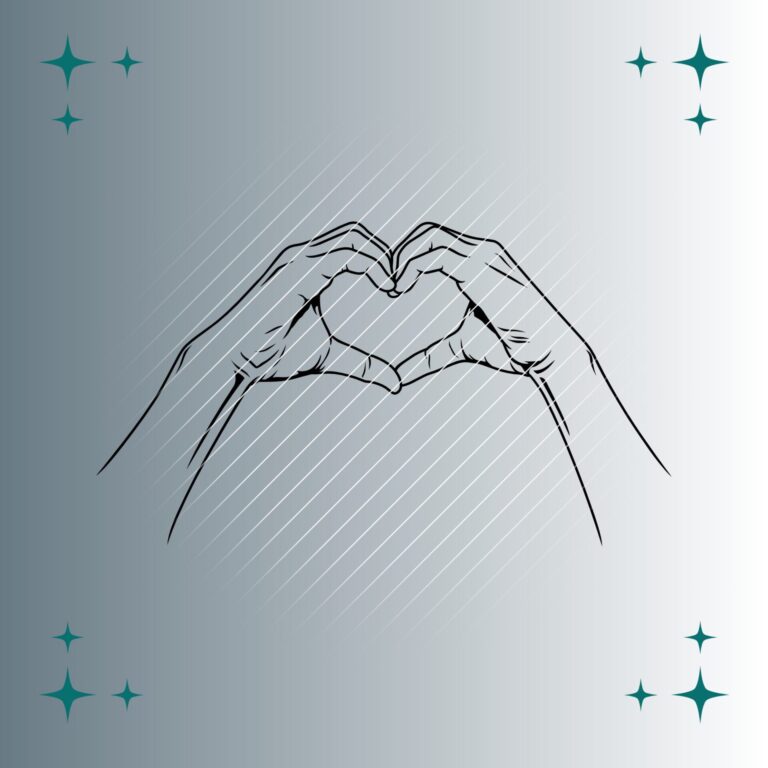 Hand Herz | Plotterdatei | SVG & PNG