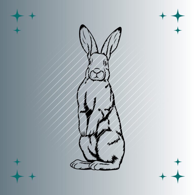 Hase | Plotterdatei | SVG & PNG