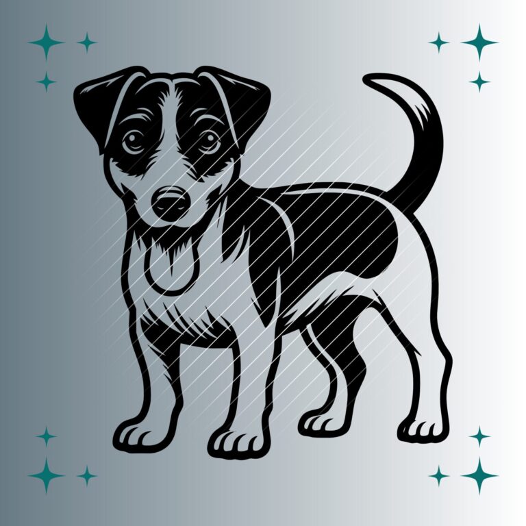 Jack Russel Terrier #2 | Plotterdatei | SVG & PNG