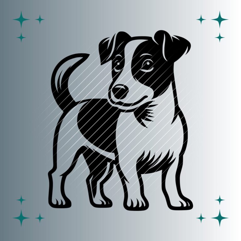 Jack Russel Terrier | Plotterdatei | SVG & PNG