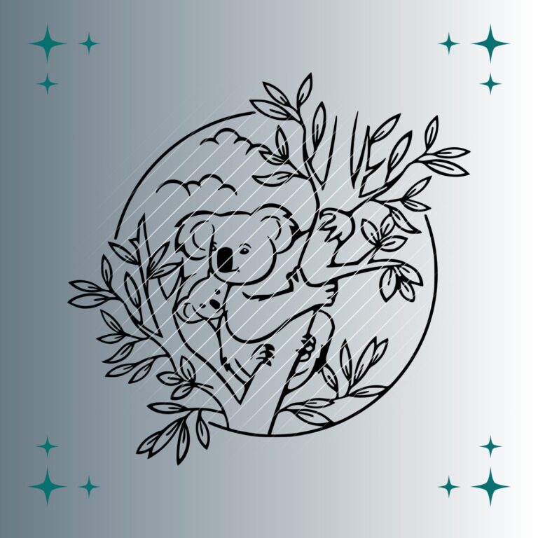 Koalas | Plotterdatei | SVG & PNG