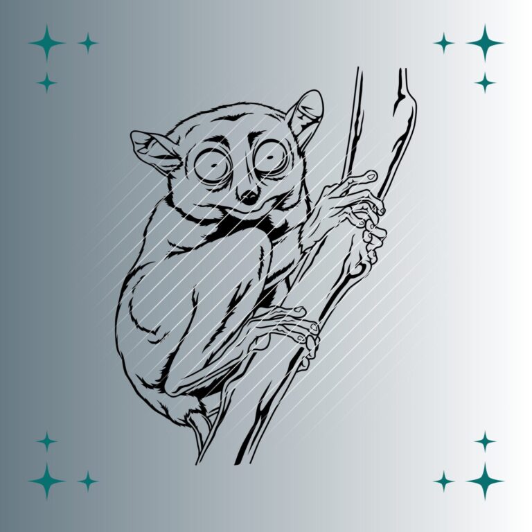 Koboldmaki | Plotterdatei | SVG & PNG