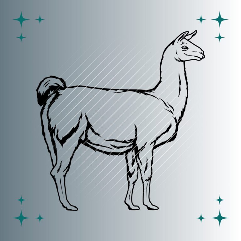 Lama | Plotterdatei | SVG & PNG