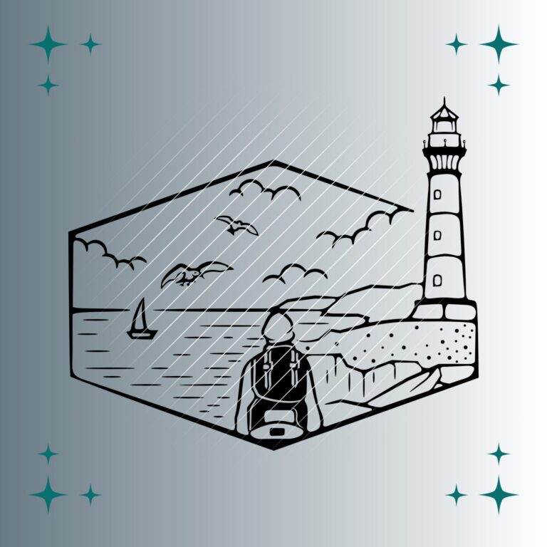 Leuchtturm | Plotterdatei | SVG & PNG