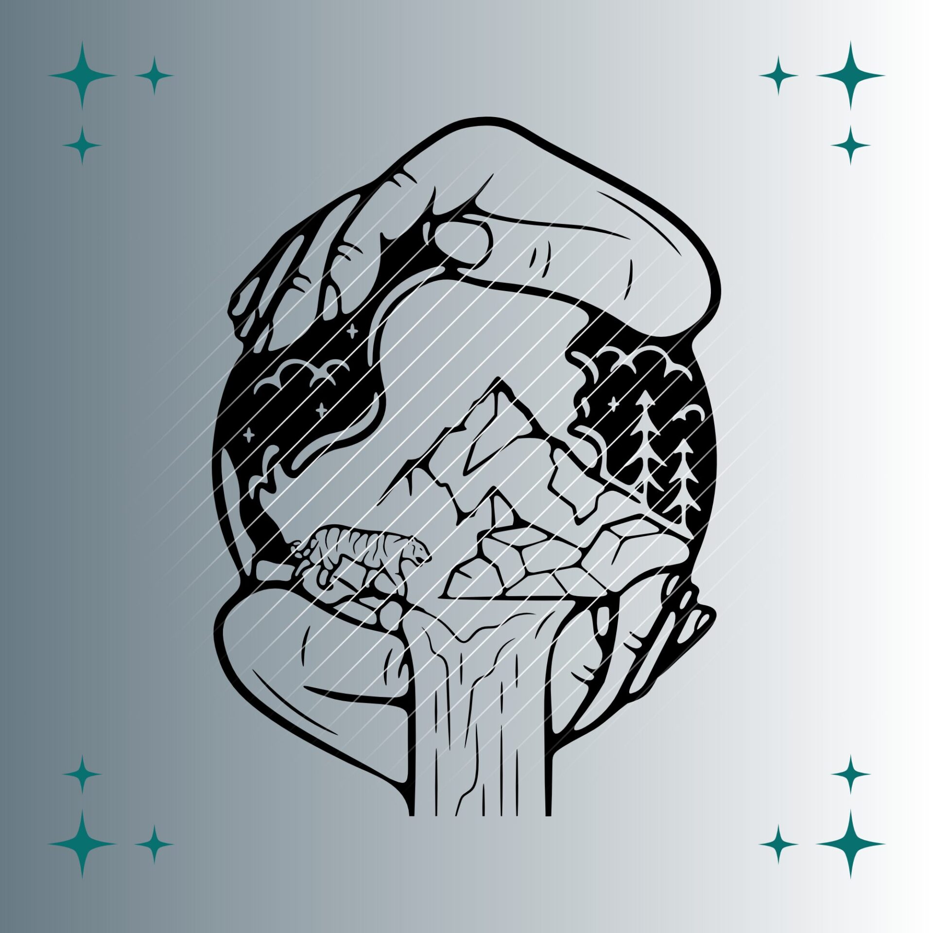 Mutter Natur | Plotterdatei | SVG & PNG