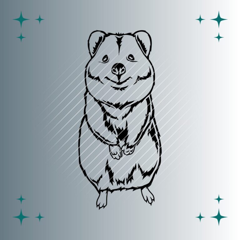 Quokka | Plotterdatei | SVG & PNG