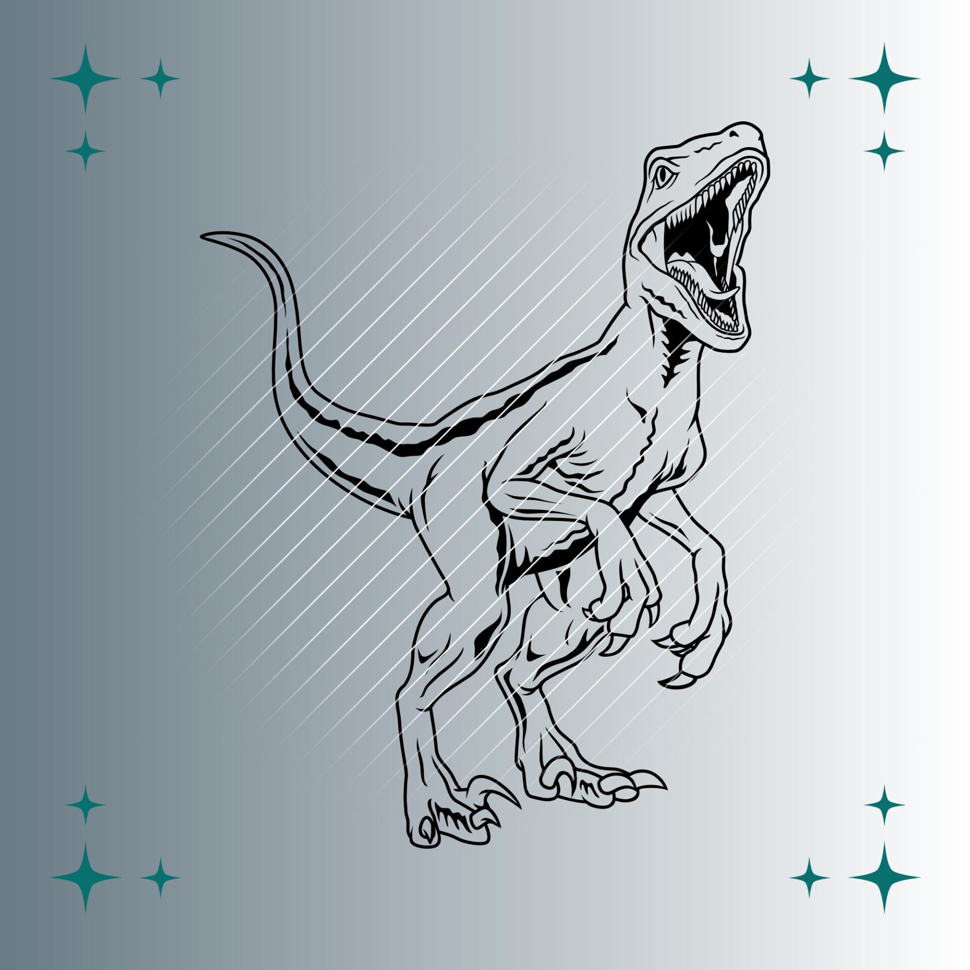 Raptor | Plotterdatei | SVG & PNG