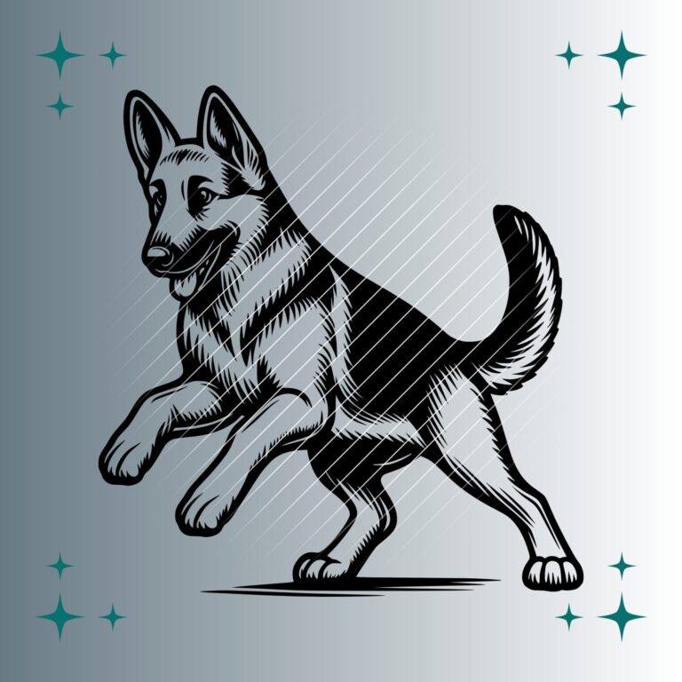 Schäferhund #4 | Plotterdatei | SVG & PNG