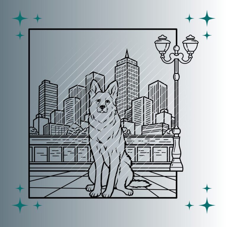 Schäferhund | Plotterdatei | SVG & PNG