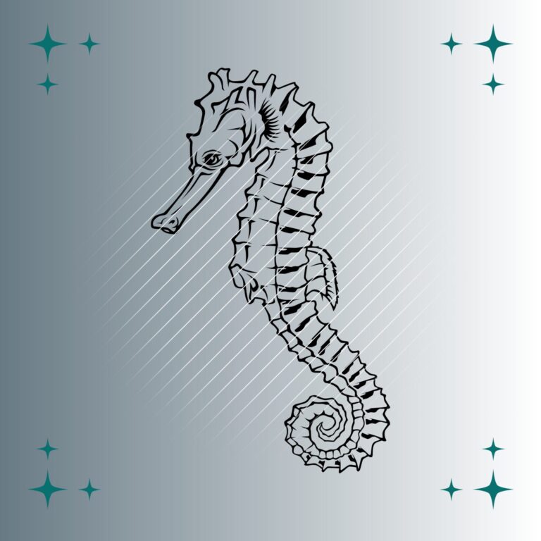 Seepferd | Plotterdatei | SVG & PNG