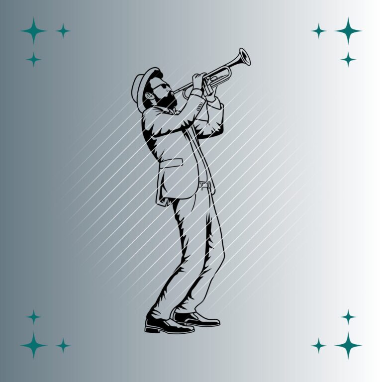 Trompeter | Plotterdatei | SVG & PNG