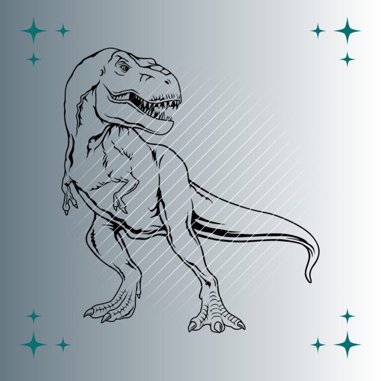 Tyrannosaurus Rex | Plotterdatei | SVG & PNG