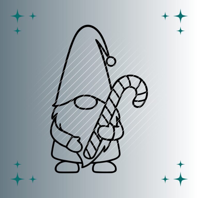 Wichtel Zuckerstange #2 | Plotterdatei | SVG & PNG